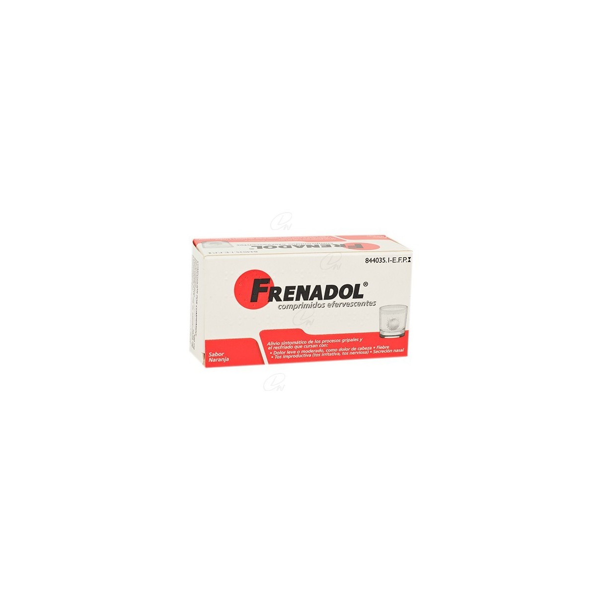 FRENADOL COMPRIMIDOS EFERVESCENTES, 10 comprimidos