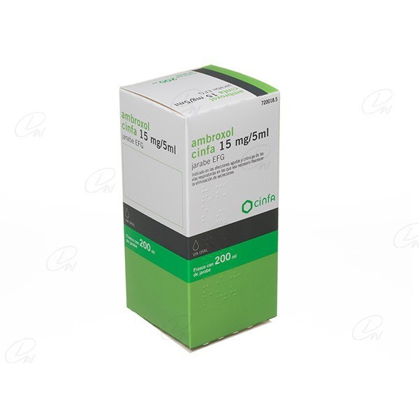 AMBROXOL CINFA EFG 3 MG/ML JARABE 200 ML (FRASCO PET)