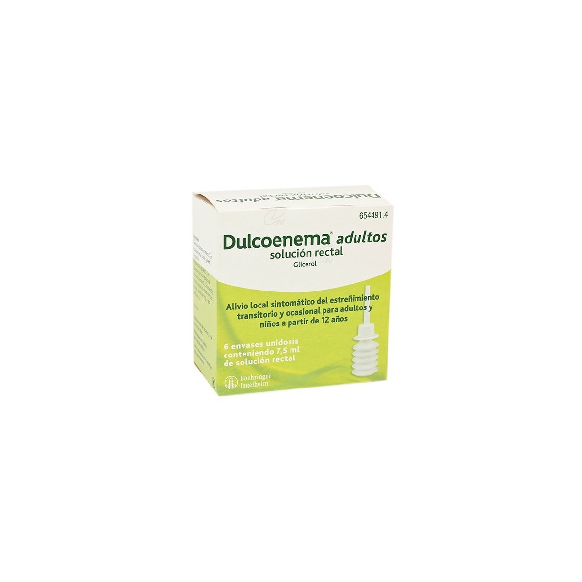 DULCOLAXO GLICEROL  6,75 g SOLUCION RECTAL, 6...