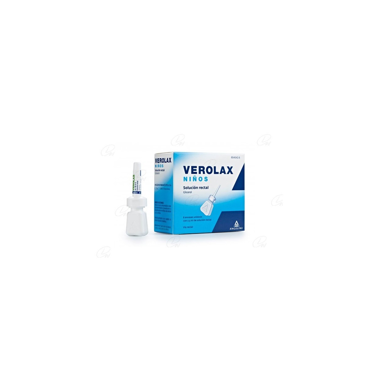 VEROLAX NIÑOS SOLUCION RECTAL, 6 enemas de 2,5 ml