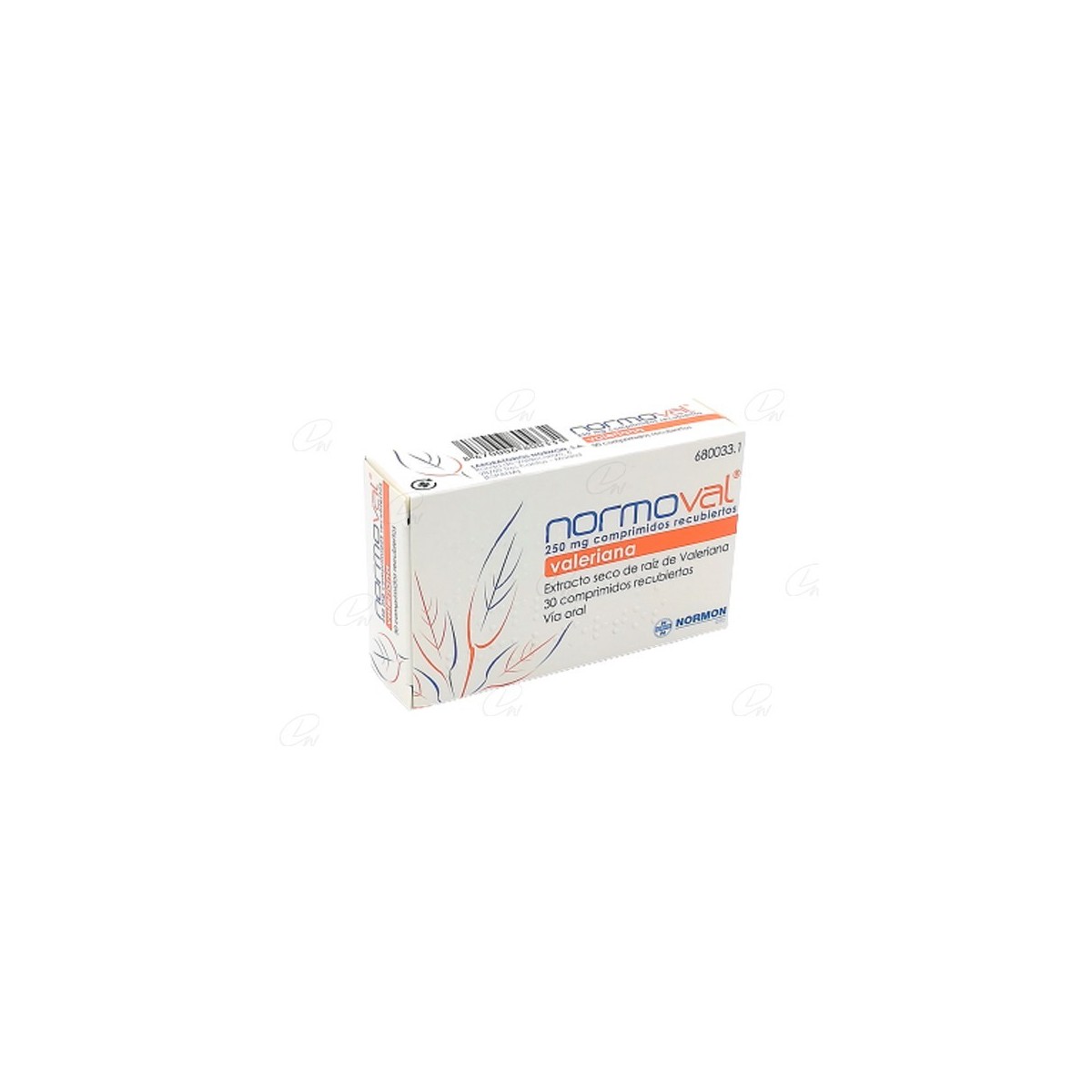 NORMOVAL 250 mg COMPRIMIDOS RECUBIERTOS, 30...